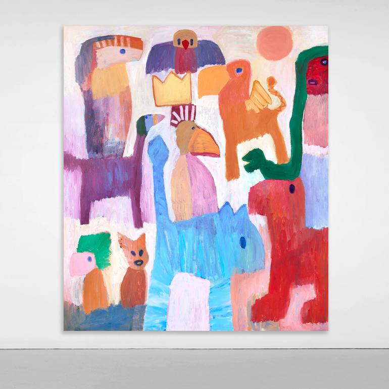 Original Street Art Abstract Painting by Tommy Lennartsson