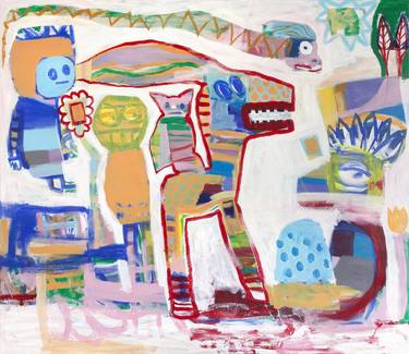 Original Abstract Expressionism Abstract Paintings by Tommy Lennartsson
