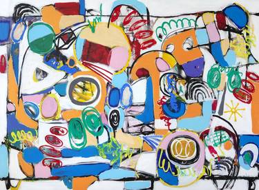 Original Modernism Abstract Paintings by Tommy Lennartsson