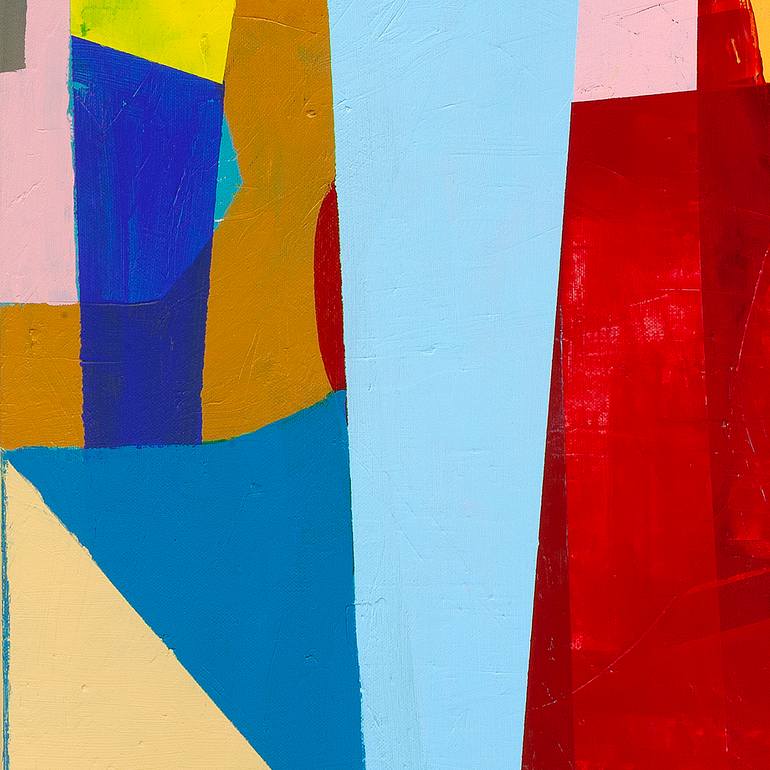 Original Geometric Abstract Painting by Tommy Lennartsson