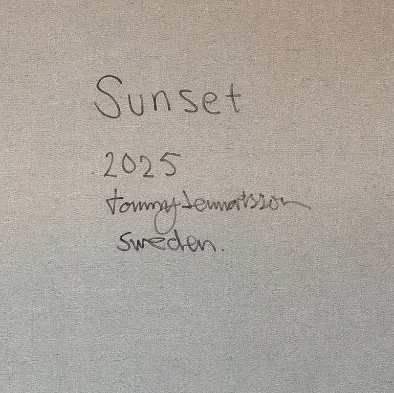 Original Geometric Abstract Painting by Tommy Lennartsson