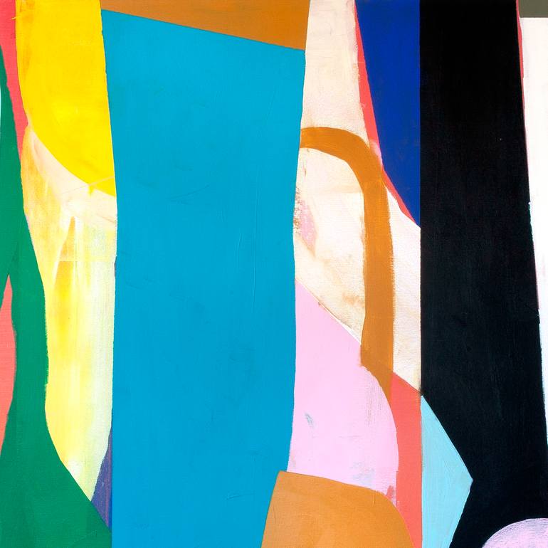 Original Geometric Abstract Painting by Tommy Lennartsson