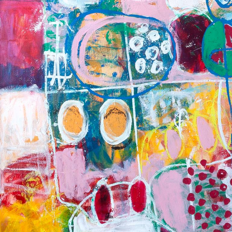 Original Figurative Abstract Painting by Tommy Lennartsson