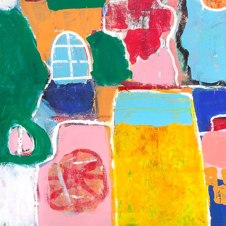 Original Street Art Abstract Painting by Tommy Lennartsson