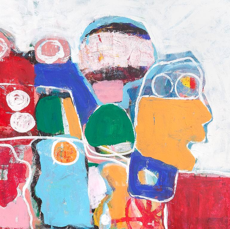 Original Street Art Abstract Painting by Tommy Lennartsson
