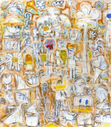 Saatchi Art Artist Tommy Lennartsson; Painting, “Welcome! Our garden is open all year round” #art