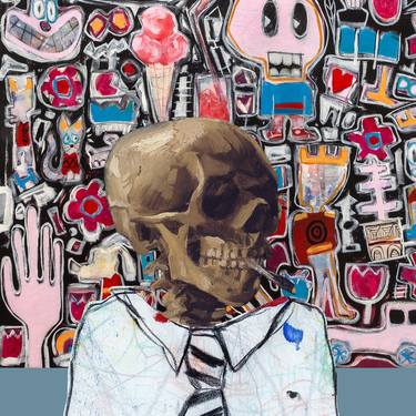 Street Art -Skull - Limited Edition of 2 thumb