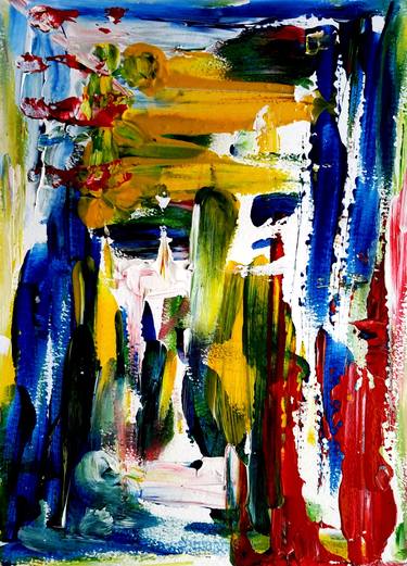 Original Abstract Painting by Maria Rodriguez