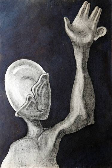 Print of Surrealism Mortality Drawings by Fermin Amores Chindo