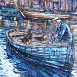 Old Man And Sea by sabari girish