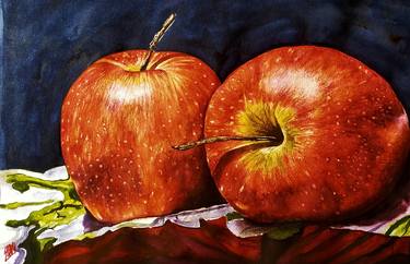 Red Apples On Table thumb