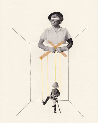 Print of Cinema Collage by Natalie Ciccoricco