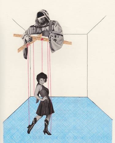 Print of Surrealism Performing Arts Collage by Natalie Ciccoricco