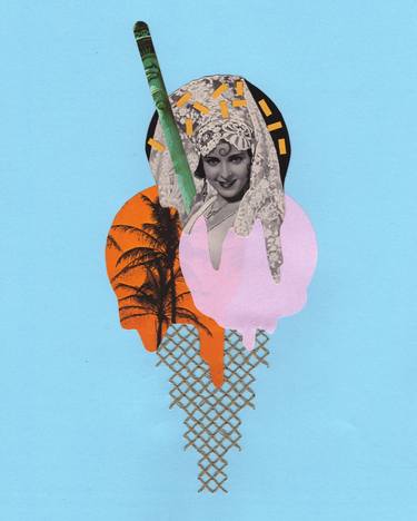 Print of Food & Drink Collage by Natalie Ciccoricco