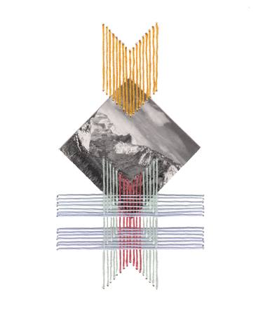 Print of Modern Geometric Collage by Natalie Ciccoricco