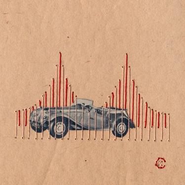 Print of Automobile Collage by Natalie Ciccoricco