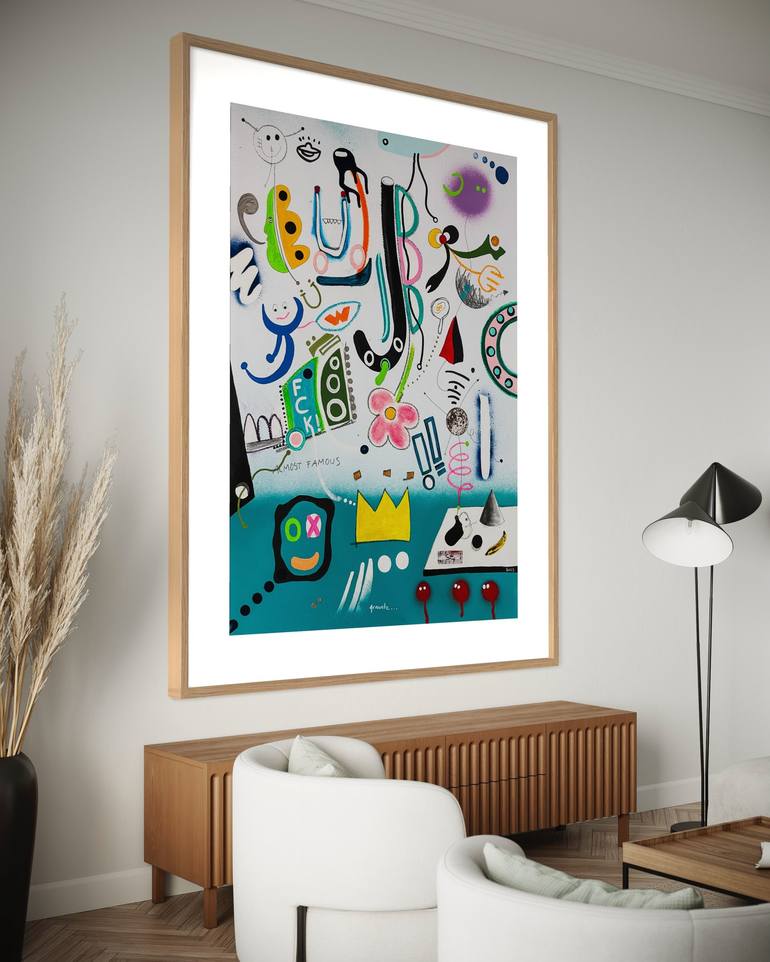 Original Abstract Painting by Cristian Armenta