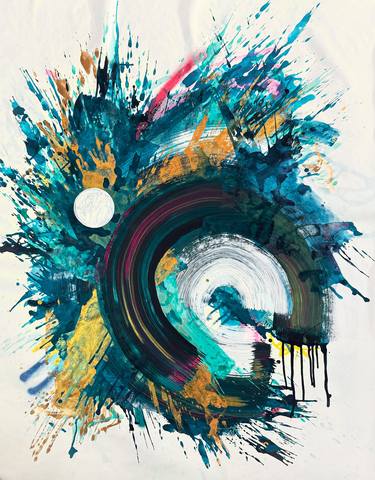 Original Abstract Paintings by Cristian Armenta