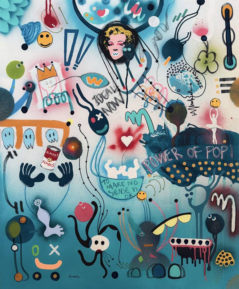 Print of Surrealism Abstract Paintings by Cristian Armenta