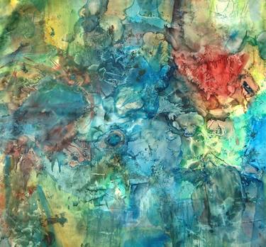 Print of Abstract Nature Paintings by Cristian Armenta