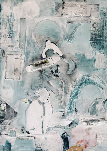 Print of Modern Abstract Collage by Cristian Armenta