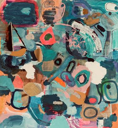 Print of Dada Abstract Paintings by Cristian Armenta