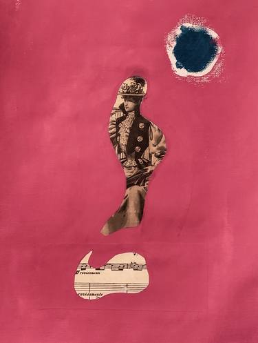 Print of Abstract Collage by Cristian Armenta