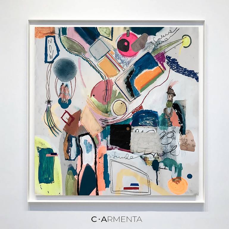 Original Modern Abstract Painting by Cristian Armenta