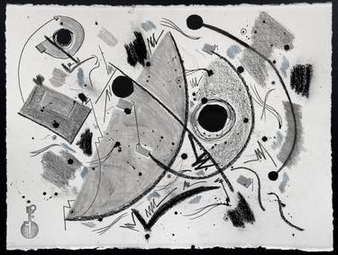 Original Contemporary Abstract Drawing by Mersolis Schöne