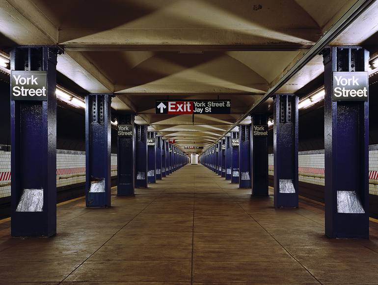 York Street Station_ New York City Subway Photography by Monica Lleó ...