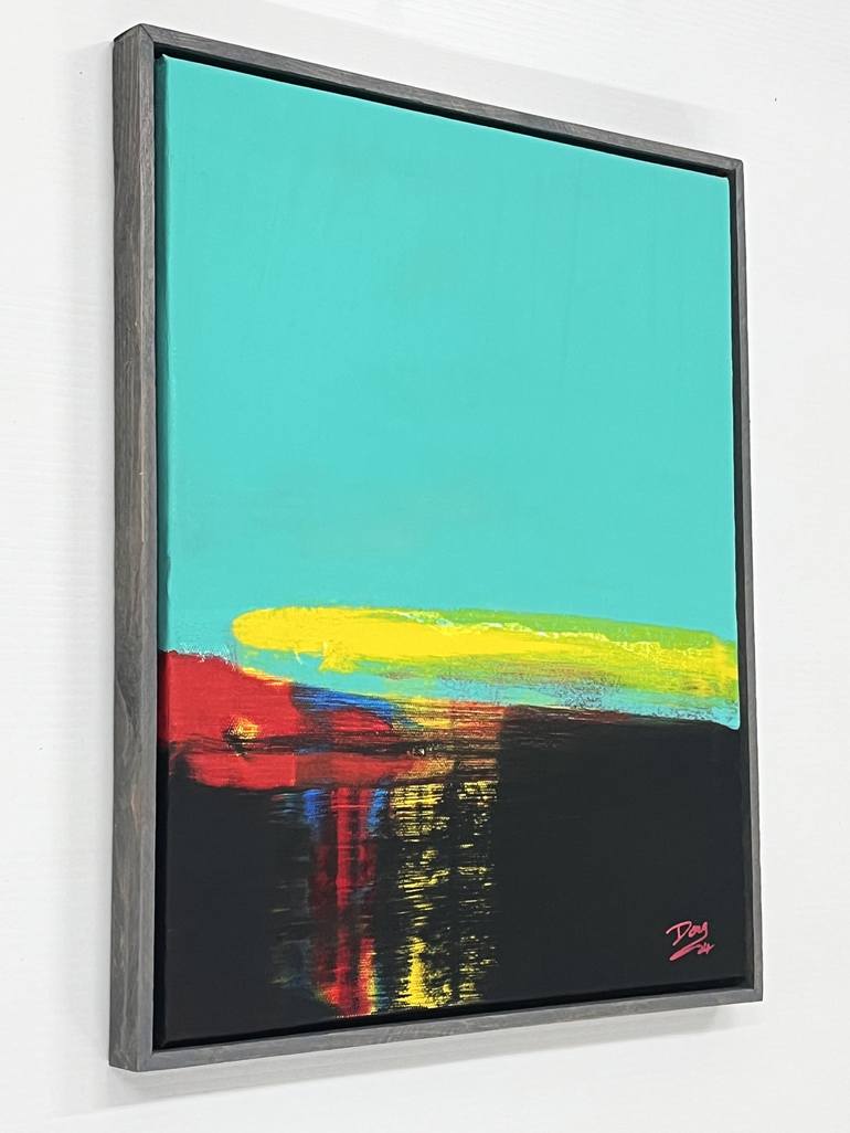 Original Abstract Expressionism Abstract Painting by DONG SU