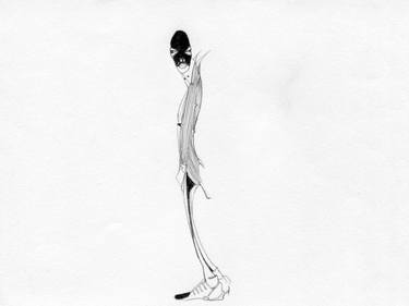 Print of Figurative Fashion Drawings by Alfonso Guazo