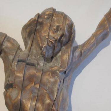 Original Religious Sculpture by Wilfried Senoner