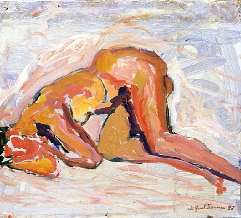 Nude Woman Painting By Wilfried Senoner Saatchi Art