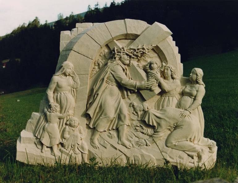 Print of Religion Sculpture by Wilfried Senoner