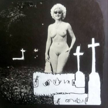 Original Nude Collage by Wilfried Senoner