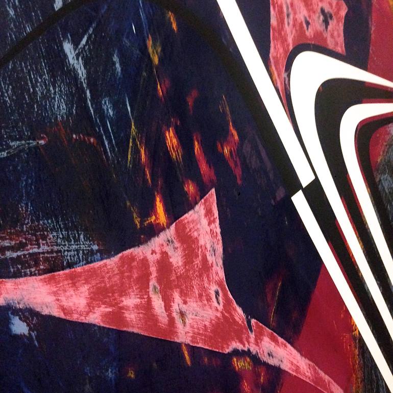 Original Abstract Love Painting by Michael John Spitaletto
