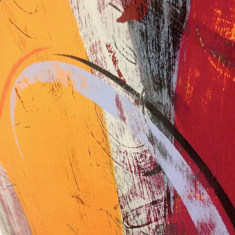 Original Abstract Love Painting by Michael John Spitaletto