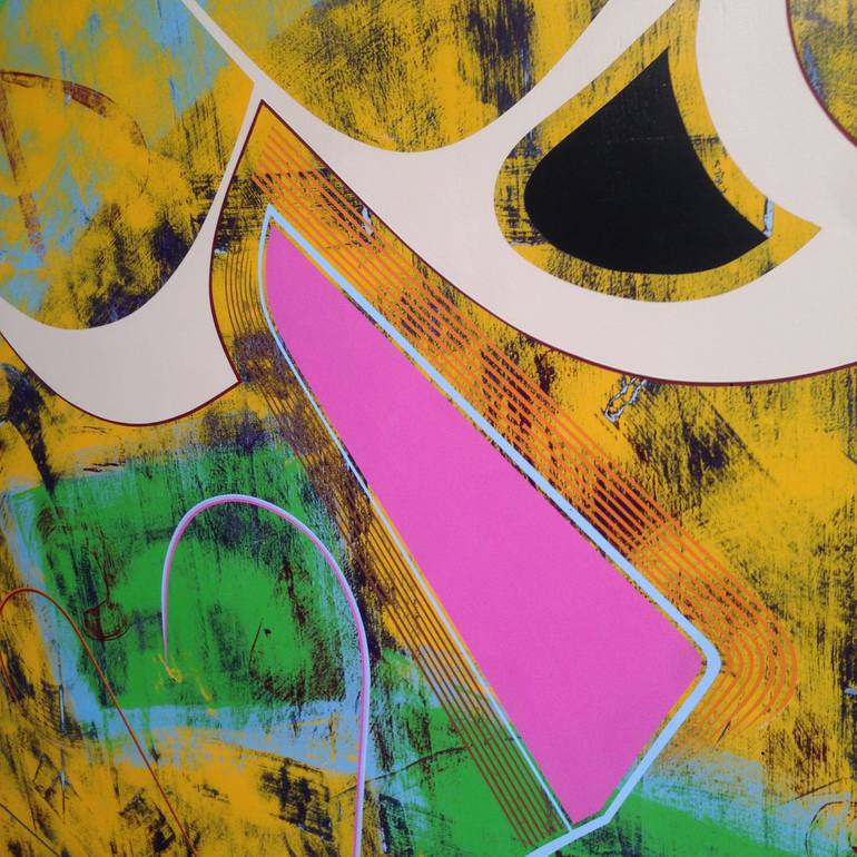 Original Surrealism Abstract Painting by Michael John Spitaletto