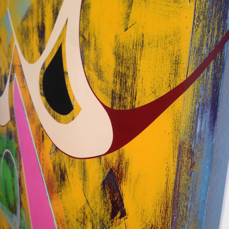 Original Surrealism Abstract Painting by Michael John Spitaletto
