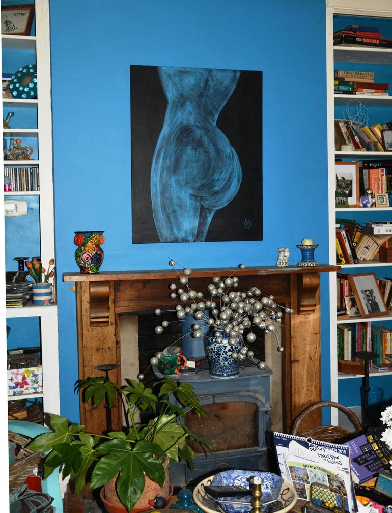 Original Abstract Nude Painting by Toby Moate
