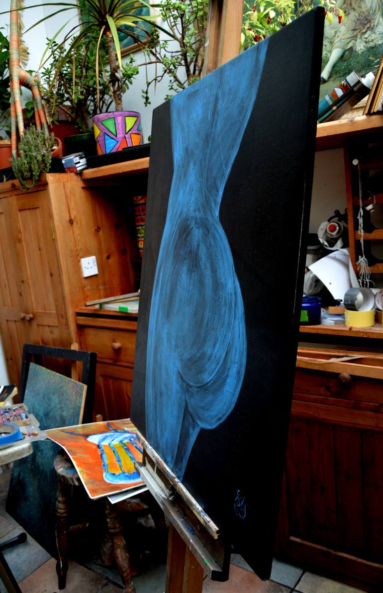 Original Abstract Nude Painting by Toby Moate