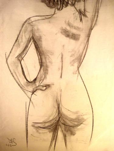 Print of Nude Drawings by Toby Moate