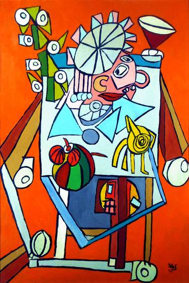 Print of Cubism Still Life Paintings by Toby Moate