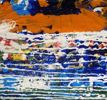 Print of Abstract Beach Paintings by Toby Moate