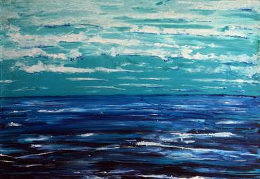 Print of Figurative Seascape Paintings by Toby Moate