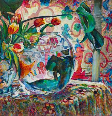 Limited Edition (150) Giclee print- GOLDFISH BOWL thumb