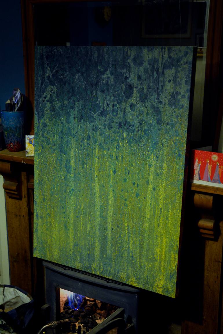 Original Abstract Landscape Painting by Toby Moate