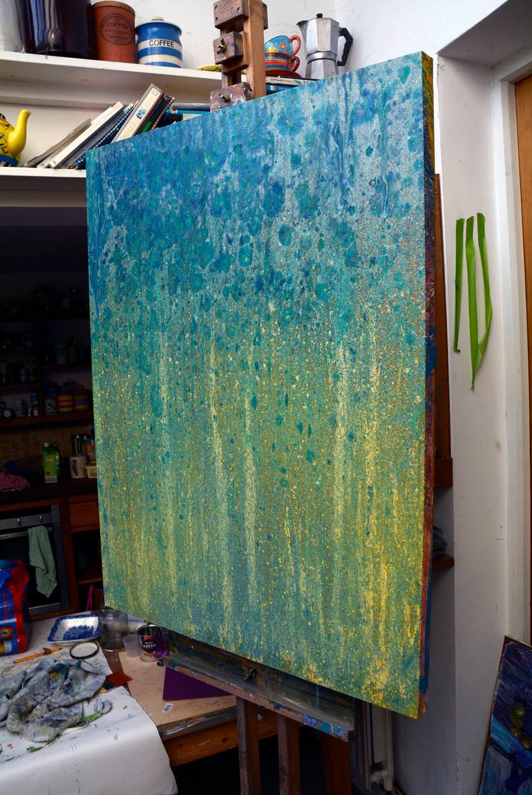 Original Abstract Landscape Painting by Toby Moate