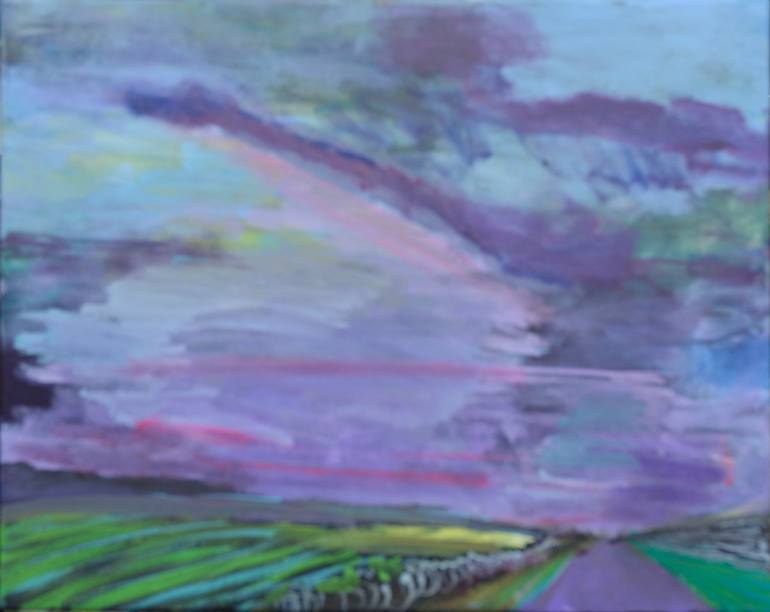 Original Impressionism Landscape Painting by Toby Moate